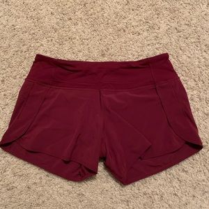 Lulu Lemon Run Times Short 4”